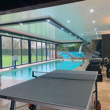 Cottage Piscine Interieure31Degres Zoo La Fleche24H Du Mans Clermont-Creans Luaran gambar