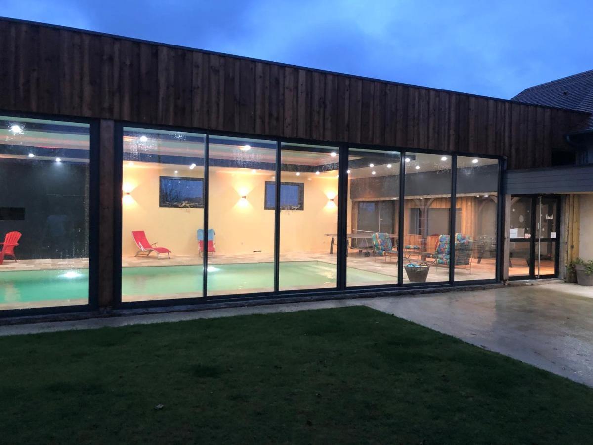 Cottage Piscine Interieure31Degres Zoo La Fleche24H Du Mans Clermont-Creans Luaran gambar