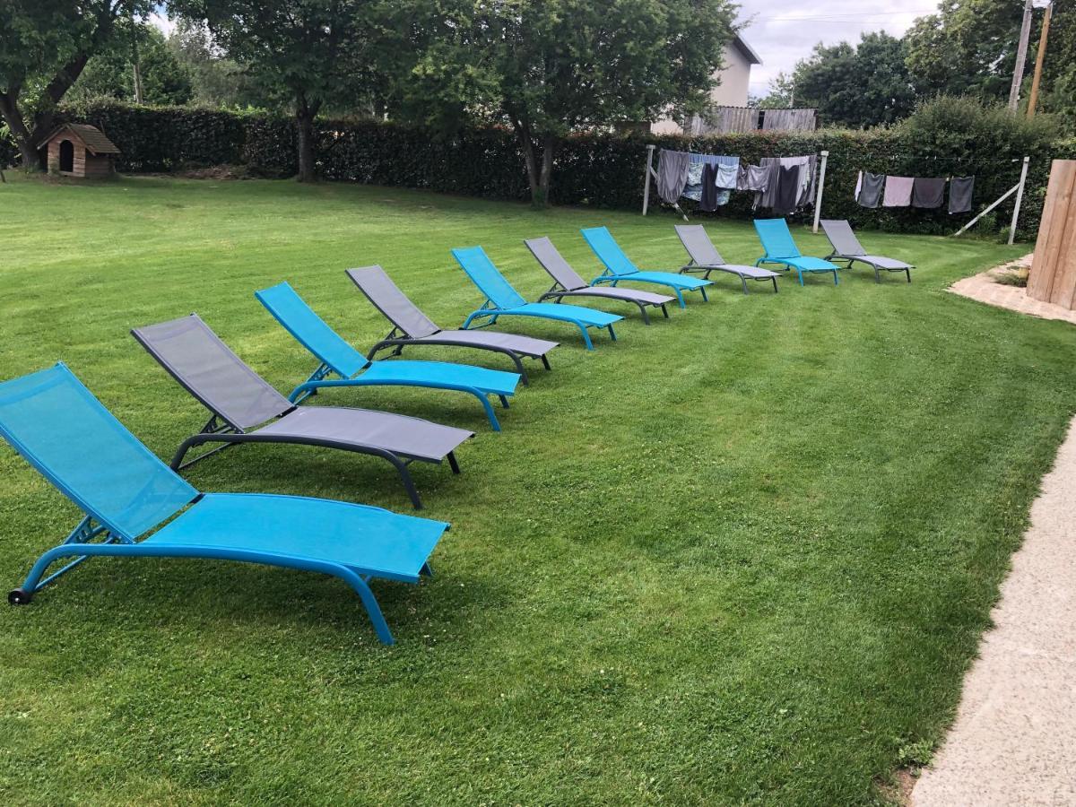 Cottage Piscine Interieure31Degres Zoo La Fleche24H Du Mans Clermont-Creans Luaran gambar