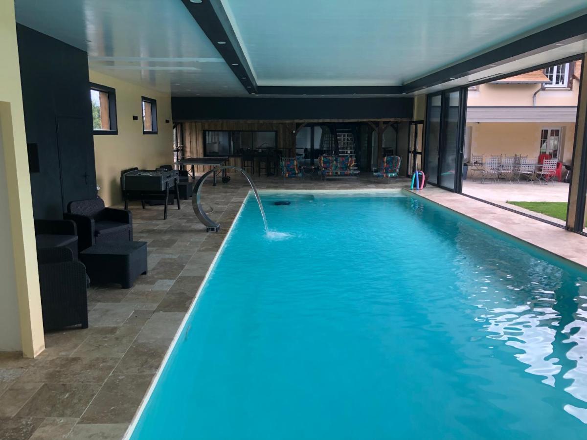 Cottage Piscine Interieure31Degres Zoo La Fleche24H Du Mans Clermont-Creans Luaran gambar